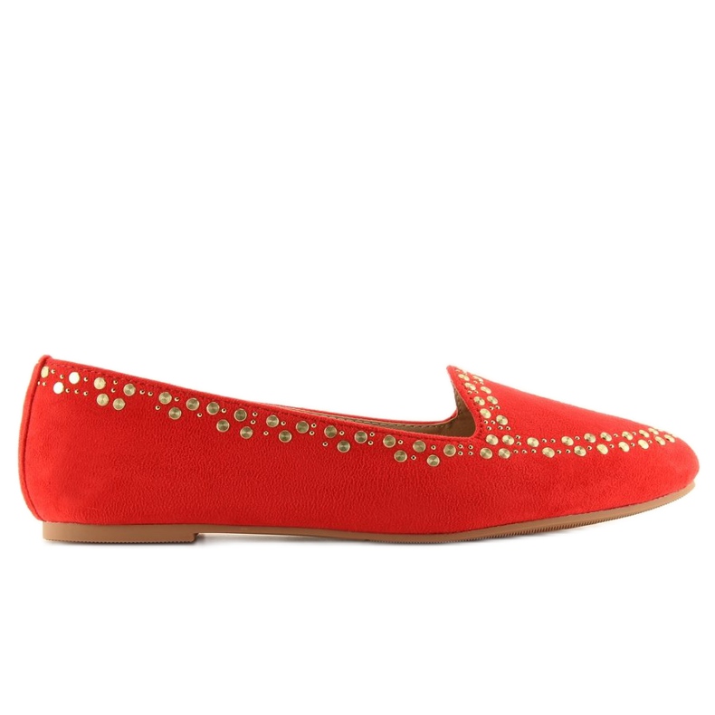 Mocassini lordsy red 1389 Red rosso