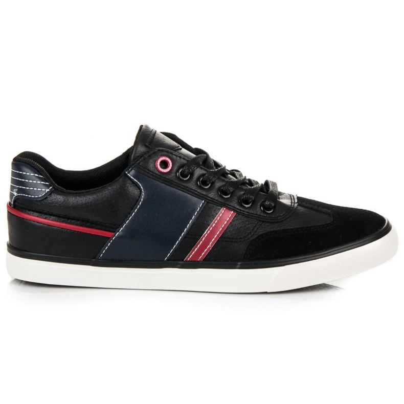 L&H Scarpe da uomo nere nero