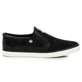 L&H Slipon da uomo nero