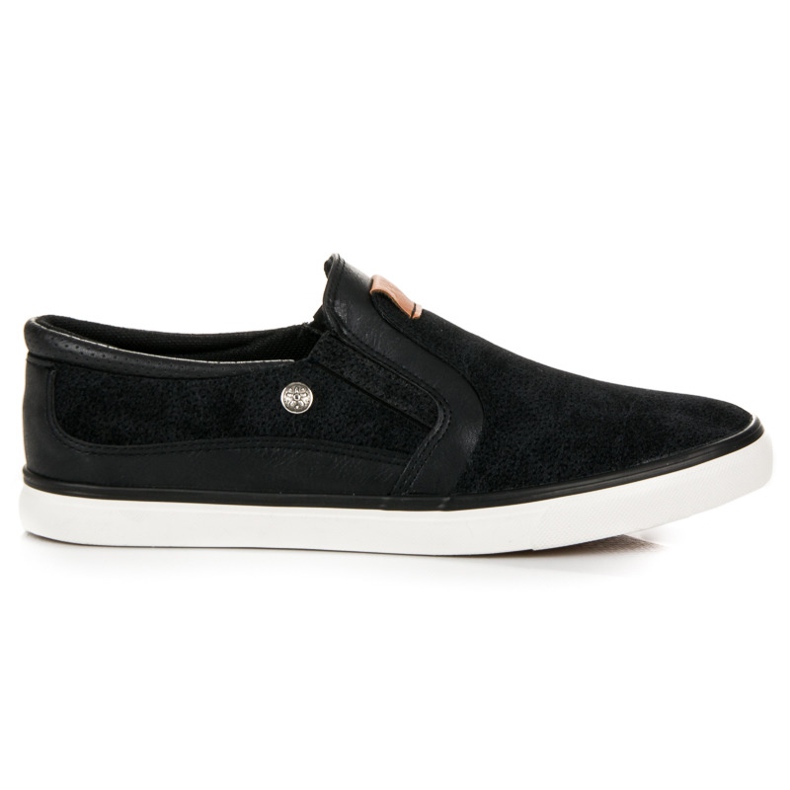 L&H Slipon da uomo nero