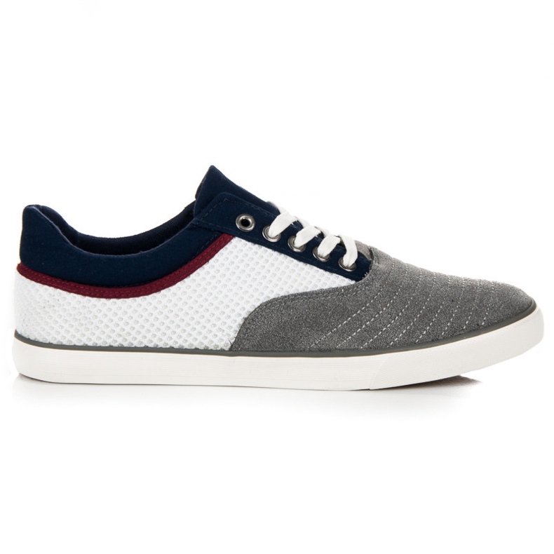 L&H Sneakers in pelle scamosciata grigio