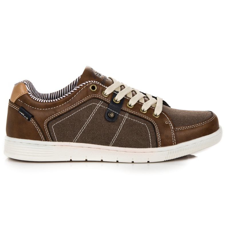 Arrigo Bello Sneakers con lacci marrone