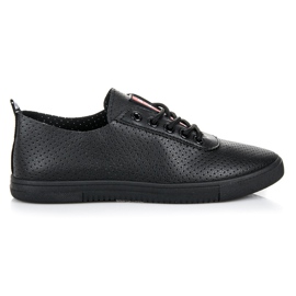 Sneakers Nere Con Traforato nero