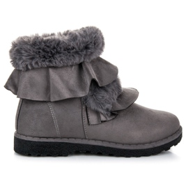 Seastar Stivali grigi con balza grigio