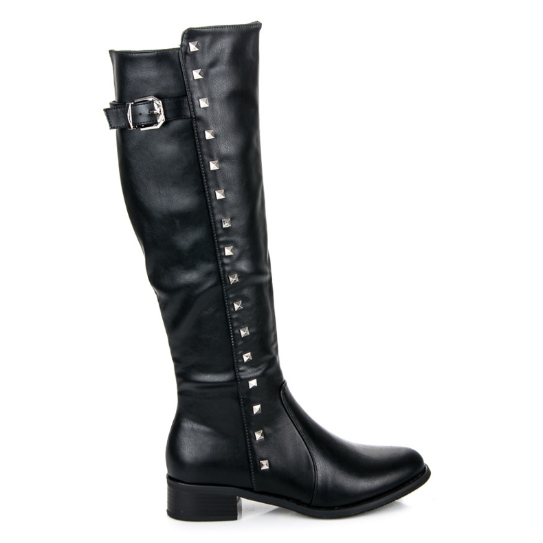 Seastar Stivali classici con borchie nero