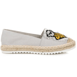 Espadrillas con toppe grigio