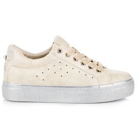 Sneakers beige