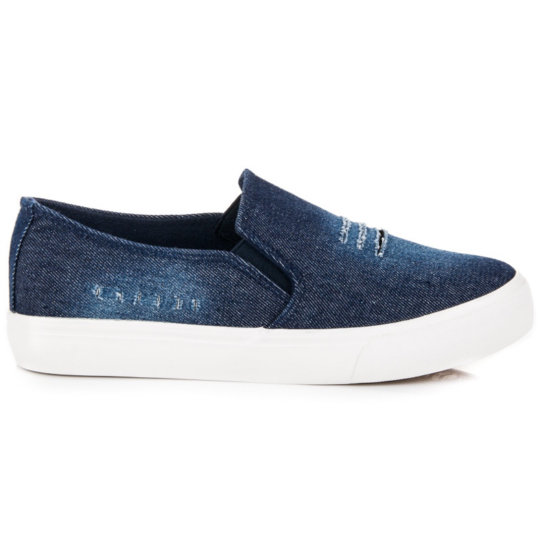 Torna Sneakers in denim blu