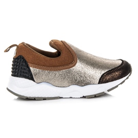 Kylie Sneakers senza lacci marrone