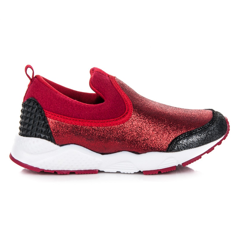 Kylie Sneakers senza lacci rosso