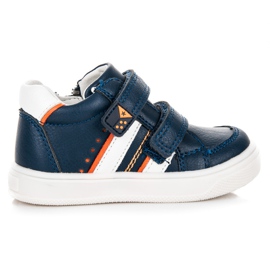 American Club Scarpe con velcro blu navy