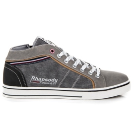 American Club Calzature con cerniera grigio