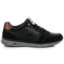 American Club Scarpe da uomo nere nero