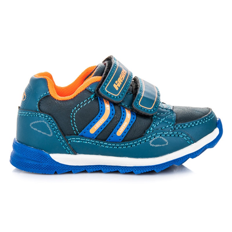 Hasby Sneakers blu scuro su velcro