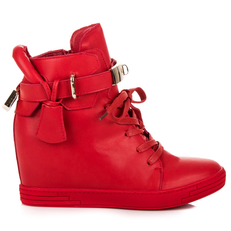 Vinceza Scarpe da ginnastica rosse rosso