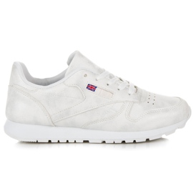 Muto Scarpe sportive allacciate bianca