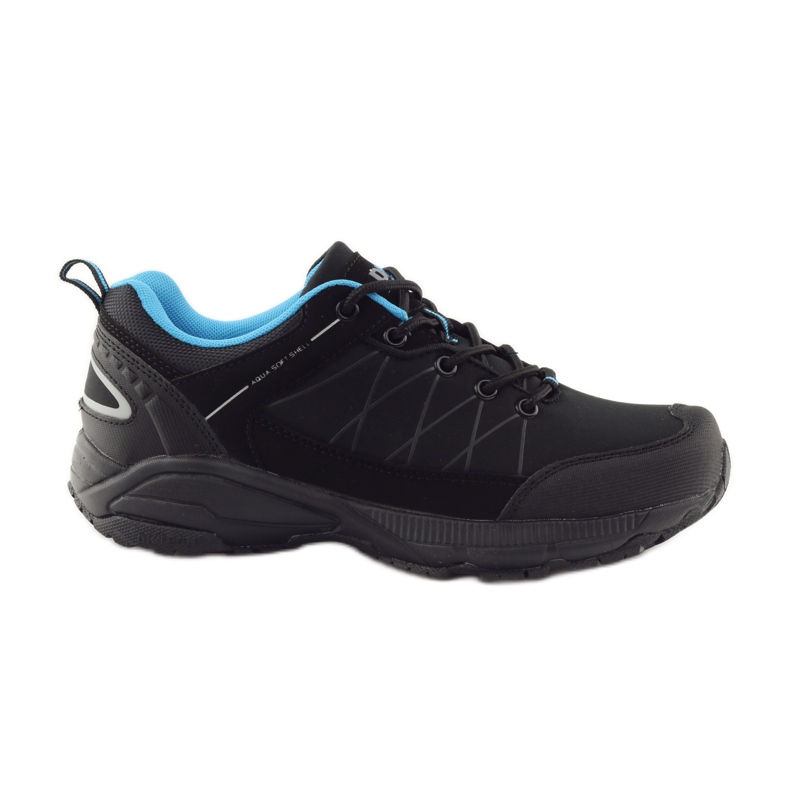 DK 18108 scarpe da trekking softshell nere nero blu