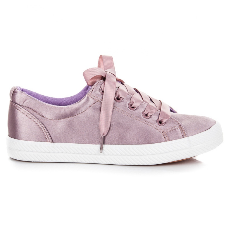 Kylie Scarpe da ginnastica in raso viola