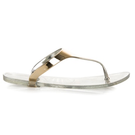 Vinceza Infradito in gomma giallo