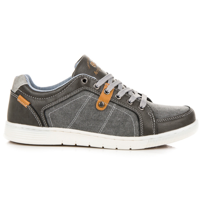 Arrigo Bello Sneakers con lacci grigio