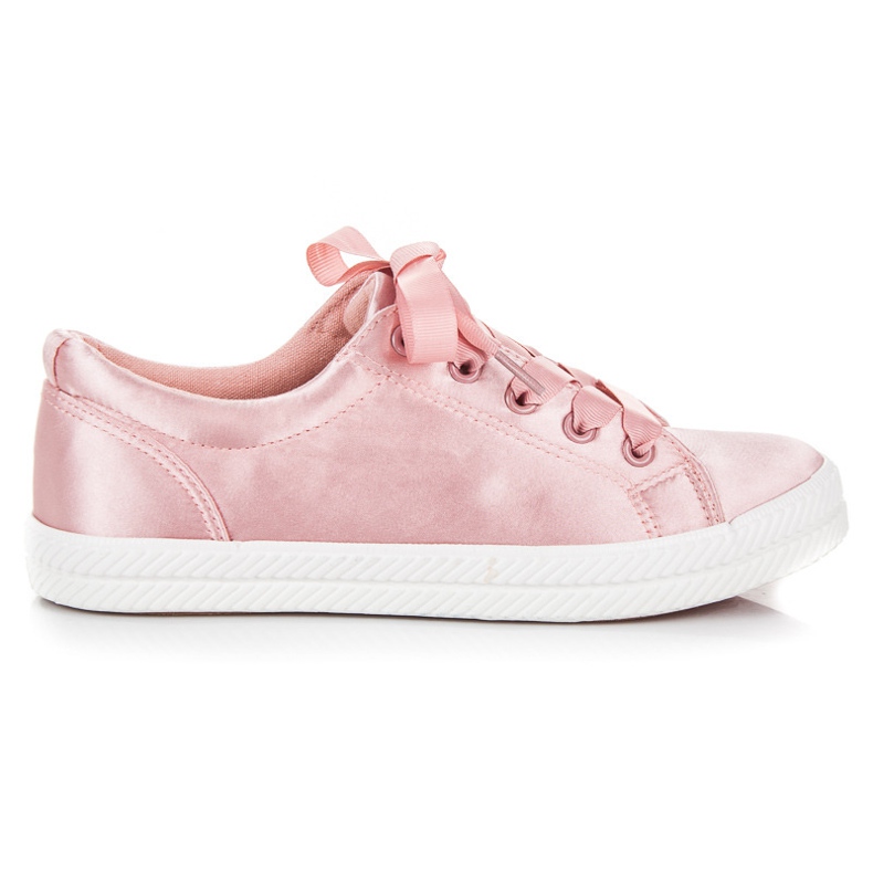 Kylie Scarpe da ginnastica in raso rosa
