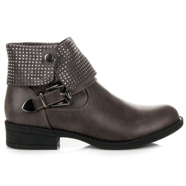 Seastar Stivali biker da donna grigio
