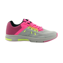 Maglia sportiva da donna super leggera DK 14290 grigio/rosa