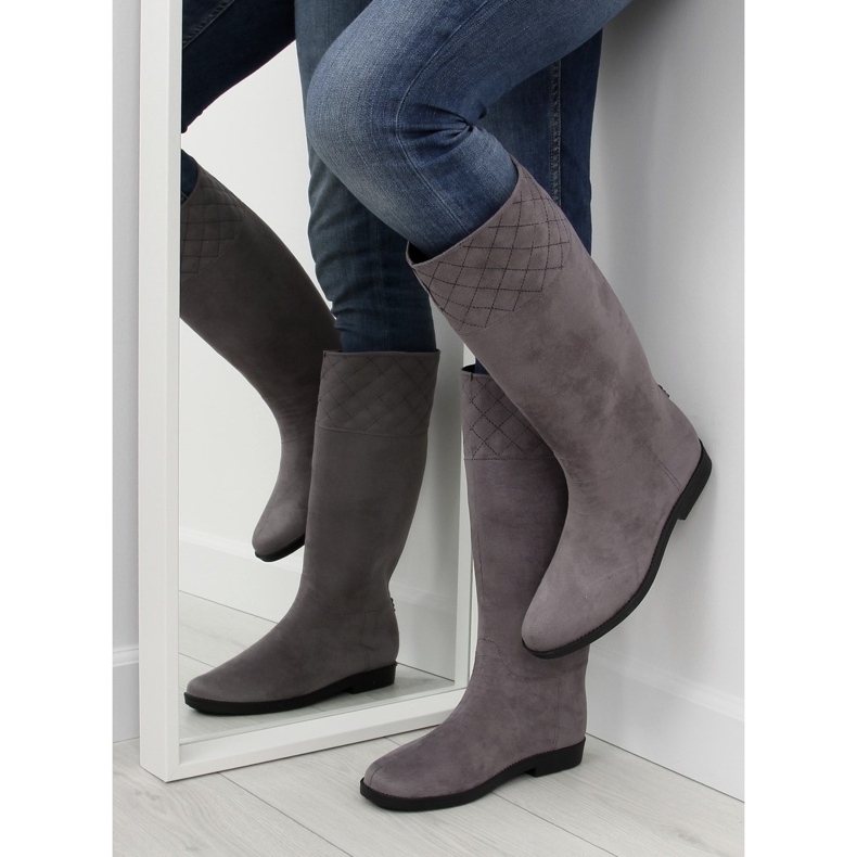 Galosce da donna grigie grigie D62P Grigie grigio