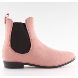 Stivali da donna rosa Jodhpur D61 rosa