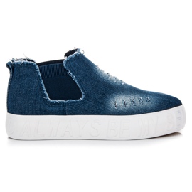 Seastar Il denim scivola sopra la caviglia blu