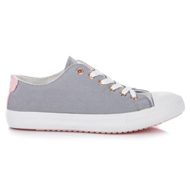 Scarpe da ginnastica grigie grigio