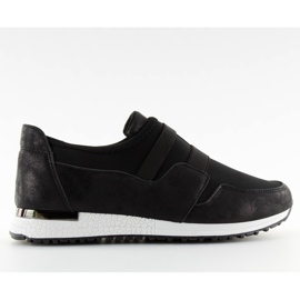 Scarpe sportive nere da donna KB-060 nere nero