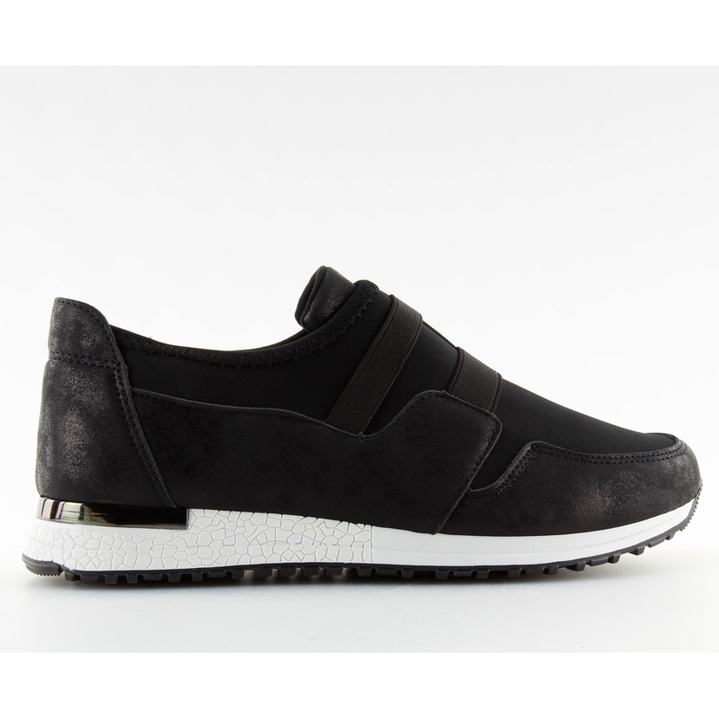 Scarpe sportive nere da donna KB-060 nere nero