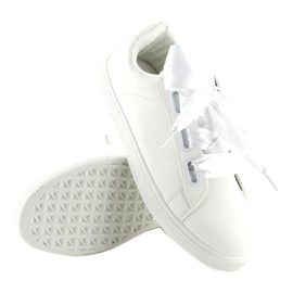 Sneakers Con Nastro Bianco Bl1250-Sp