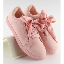 Sneakers rosa BL1250-SP rosa con nastro