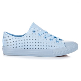 Kylie Scarpe da ginnastica traforate sulla rilegatura blu