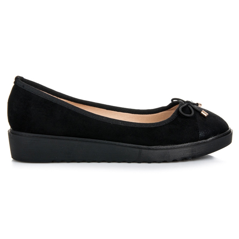 Nio Nio Ballerina Nera Sulla Piattaforma nero