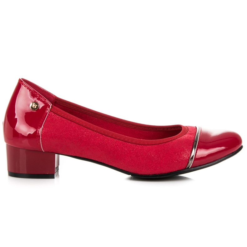 Vices Scarpe casual con tacco basso rosso