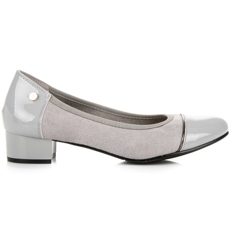 Vices Scarpe casual con tacco basso grigio