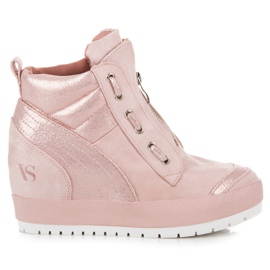 Vices Scarpe Da Ginnastica Sulla Piattaforma rosa