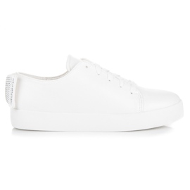 Vices Sneakers allacciate con fiocco bianca