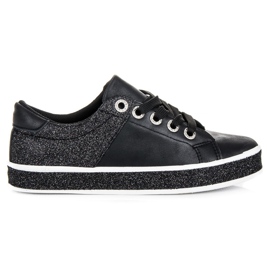 Seastar Sneakers nere con rilegatura nero