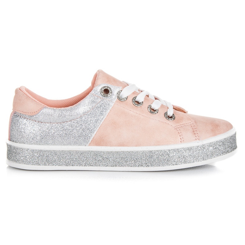 Seastar Sneakers rosa con rilegatura