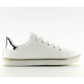 Sneakers da donna bianche B110-20 bianche bianco