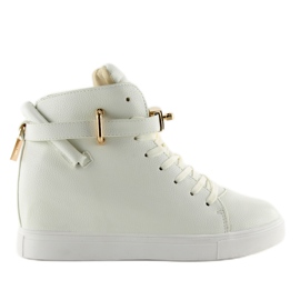Sneakers Con Lucchetto Białw 1818 Bianco