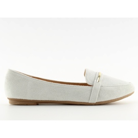 Mocassini donna argento 9988-121 Argento grigio