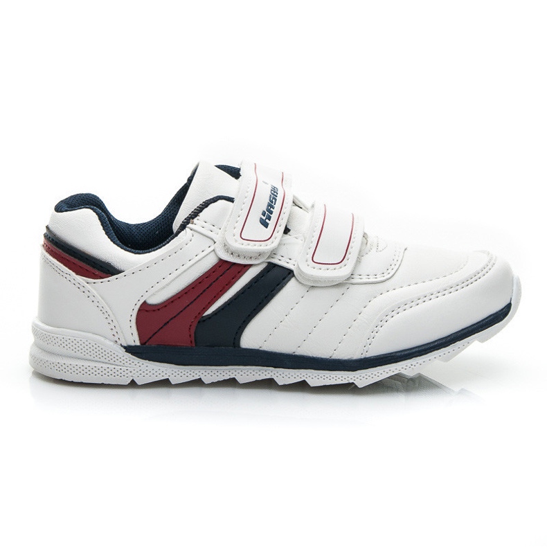 Hasby Sneakers con velcro bianca