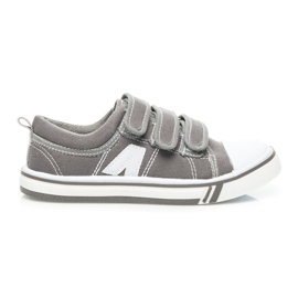 Hasby Scarpe da ginnastica per ragazzi grigio