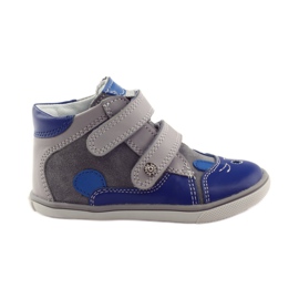 Scarpe da bambino per coniglio Bartek 11702 grigio blu