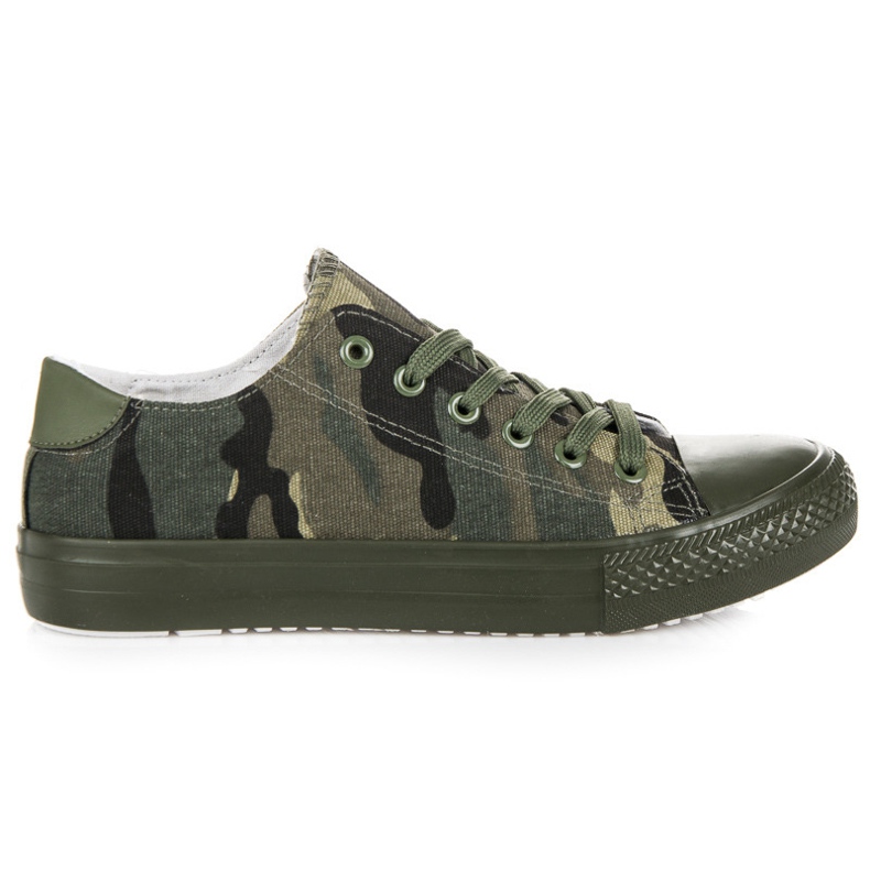 Sneakers mimetiche da donna verde